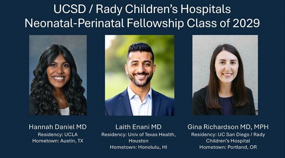 Welcome NICU Fellows 2026